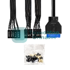 Компьютерный корпус Minitower ExeGate EX298810RUS BAA-403U2 (mATX, без БП, 1*USB+2*USB 3.0, HD Audio, черный)