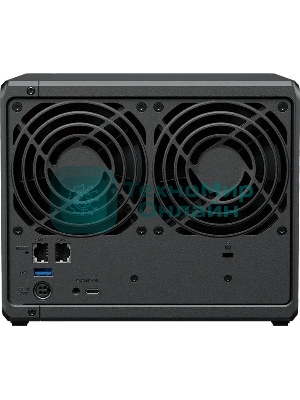 Сетевое хранилище Synology DiskStation DS925+ черный (AMD Ryzen V1500B/4Gb/4 pcs (3.5