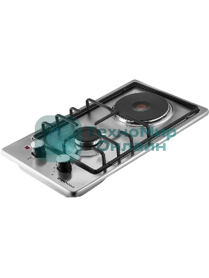 Комбинированная варочная панель (электрическая+газовая) Maunfeld EEHS.32.3ES.KG