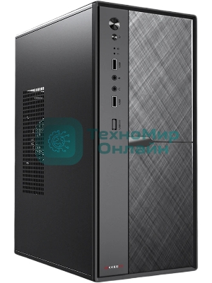 Корпус ACCORD ACC-1603, Mini-Tower, чёрный