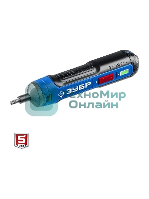 Отвертка аккумуляторная 4 Vmax, в кейсе с набором 33 бит ЗУБР Профессионал PSD-4S