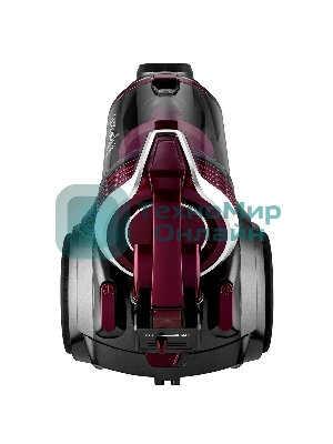 Пылесос BRAYER BR4211 черный/бордовый, 400/2200 Вт, уборка сухая, пылесборник контейнер, 3 л