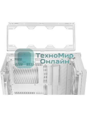 Компьютерный корпус ASUS TUF GAMING GT302 TG ARGb белый/GT302/ARGb FANS/WHT (90DC00I3-B19000)