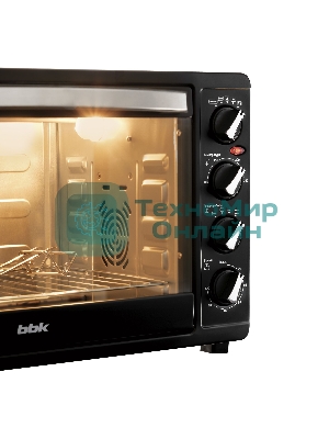 Мини-печь BBK OE4523MC черный