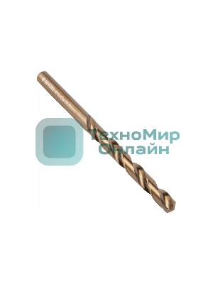 Сверло по металлу Denzel 7,5 мм, HSS Co-8%