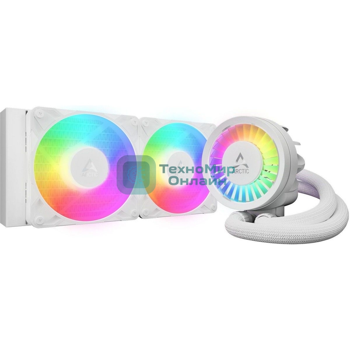 Система жидкостного охлаждения Cooling Arctic Liquid Freezer III Pro 240 A-RGb белый Multi Compatible All-In-One CPU Water Cooler