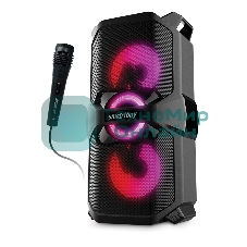 Акустическая система Smartbuy STARSHIP, 32Вт, Bluetooth, MP3, FM, RGb, TWS, 3600 мАч, микрофон
