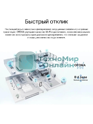 Двухдиапазонный Wi-Fi 6 роутер TP-Link Archer AX23 AX1800