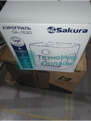 (Распродажа) Аэрогриль Sakura SA-7690 4л 60мин таймер