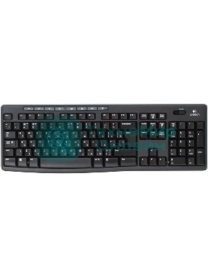 Комплект клавиатура+мышь Logitech MK270 беспроводной, USB, 1000 DPI, чёрный