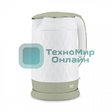 Чайник электрический BQ KT1715P White-Olive. Мощность:1800 Вт, Объем 1,7л