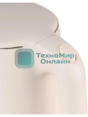 Чайник электрический Galaxy Line GL 0327, пудровый, пластик, 1800 Вт, 1,5 л