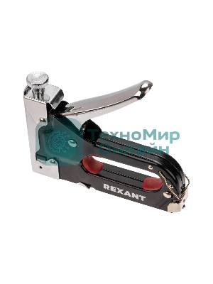 Степлер мебельный Rexant металлический со вставками 3 в 1