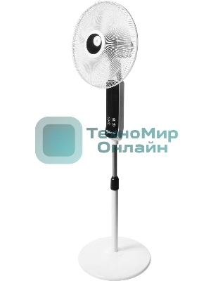Вентилятор Electrolux EFF-901N чёрный/белый, напольный, 45 Вт, 3 скорости, 40 см