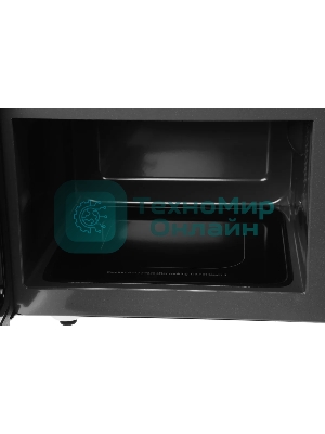 Микроволновая печь Galanz MOS-2401FMB черный, 20 л, 800 Вт, поворотный механизм