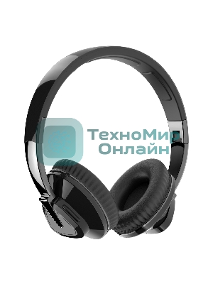 Беспроводные наушники MORE CHOICE HW33 черный, накладные, Bluetooth, складная конструкция, до 6 ч