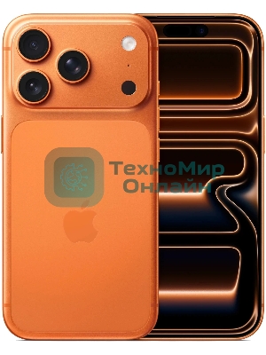 Смартфон Apple iPhone 17 Pro A3523 12/256Gb, Cosmic Orange