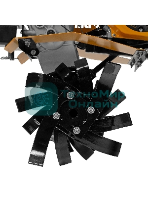 Мотоблок Denzel DPT-170S, 7 л.с., ремен.сцеп, фрез 3х4, ШОМ, передачи 2В/1Н