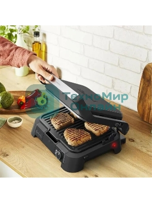 Электрогриль Tefal GC520DE0, черный/серебристый 1510002834