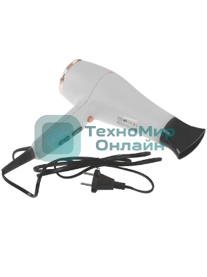 Фен Atlanta ATH-6811 серый/золотистый/черный, 2200 Вт