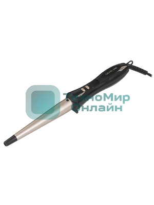 Щипцы для завивки волос Galaxy Line GL4636 черный/золотистый, 13-25 мм, 100-200 °C, 6 режимов