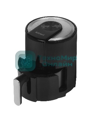 Аэрогриль Kitfort КТ-2225 черный, 1000 Вт, 1.9 л, сенсор, 6 программ