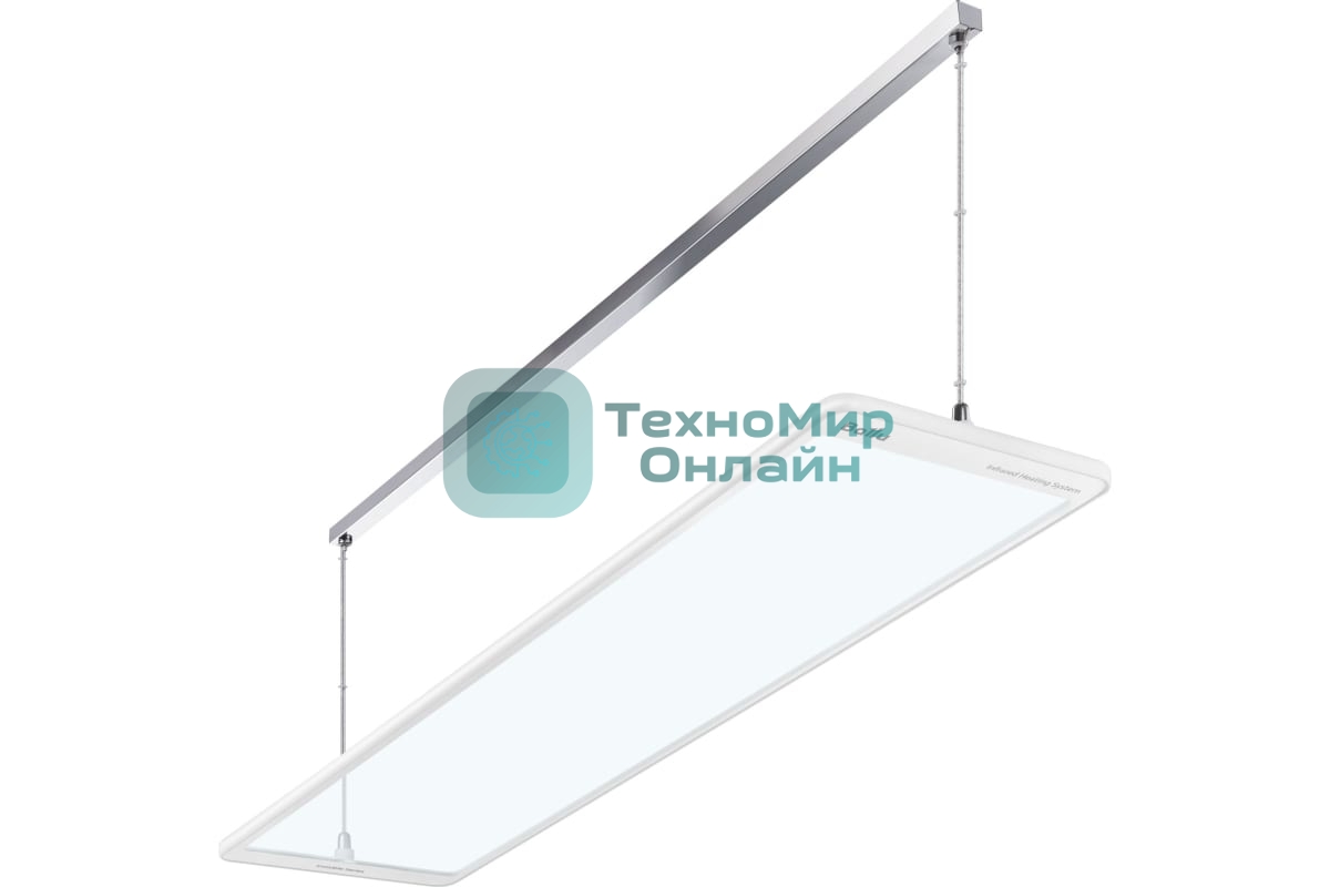 Обогреватель инфракрасный Ballu BIH-GTW-0.5 белый, 500 Вт, 10 м2