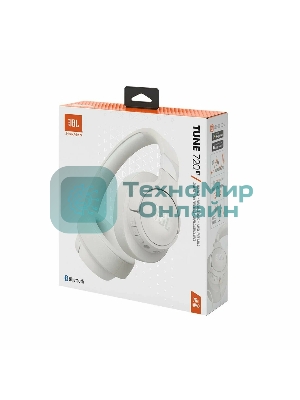 Гарнитура JBL Tune 720BT 1.2м беспроводные bluetooth оголовье белый