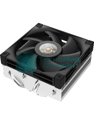 Кулер для процессора DEEPCOOL AN400, 92 мм, алюминий/медь, 2950 об/мин, 23.2 дБ, 4 pin, 150 Вт, 52.5 мм