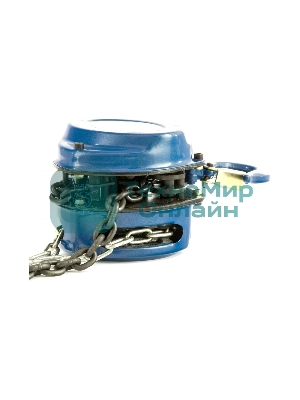 Таль цепная Stels 51944 1 т, h подъема 2,5 м, расстояние между крюками 350 мм