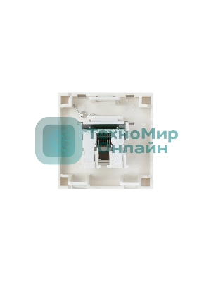 Розетка RJ-45 EKF PROxima, категории 5e (ширина 2 модуля)