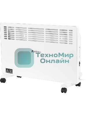 Конвектор электрический Primera Ram PHP-2008-MXR, белый, 2000 Вт, 25 м2, термостат
