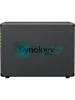 Сетевое хранилище Synology DiskStation DS925+ черный (AMD Ryzen V1500B/4Gb/4 pcs (3.5