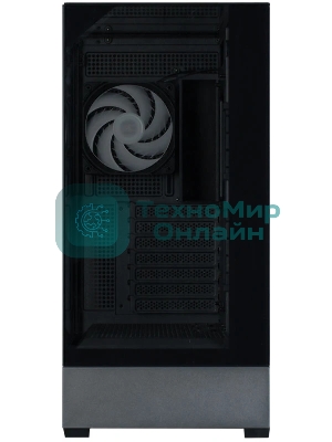 Компьютерный корпус ZALMAN P40 Prism, ATX, черный, WINDOW, 2x3.5