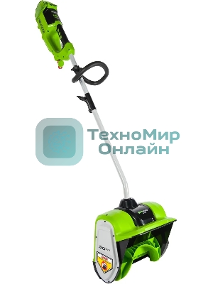 Снегоуборщик аккумуляторный GreenWorks GD40SSK4, 40V, 30 см, бесщеточный, с 1хАКБ 4 А.ч и ЗУ 2600807UB