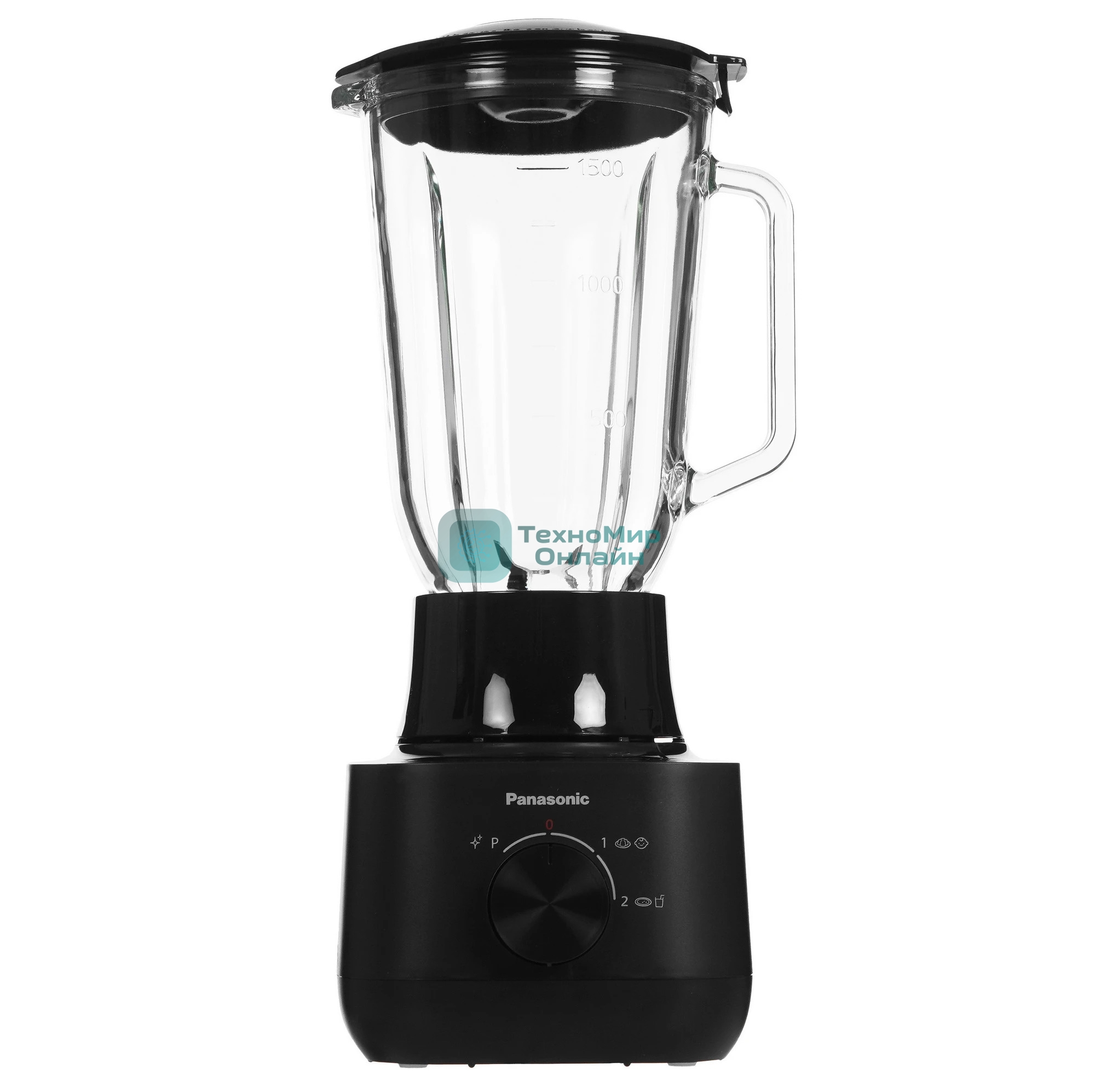 Блендер стационарный Panasonic MX-EG5311KTQ черный, 300 Вт, 2 скорости