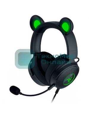 Гарнитура Razer Kraken Kitty V2 Pro чёрный, проводная, USB, подсветка