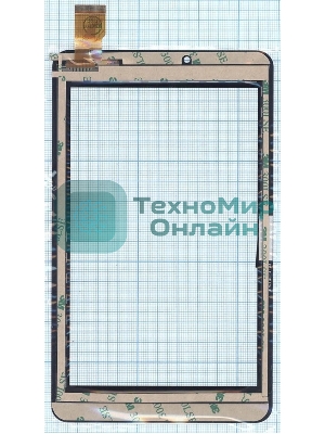 Сенсорное стекло (тачскрин) FHF70040, черное