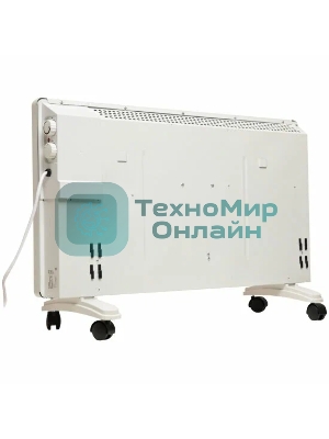 Конвектор электрический Oasis KM-15 белый, 1500 Вт, 20 м2, термостат