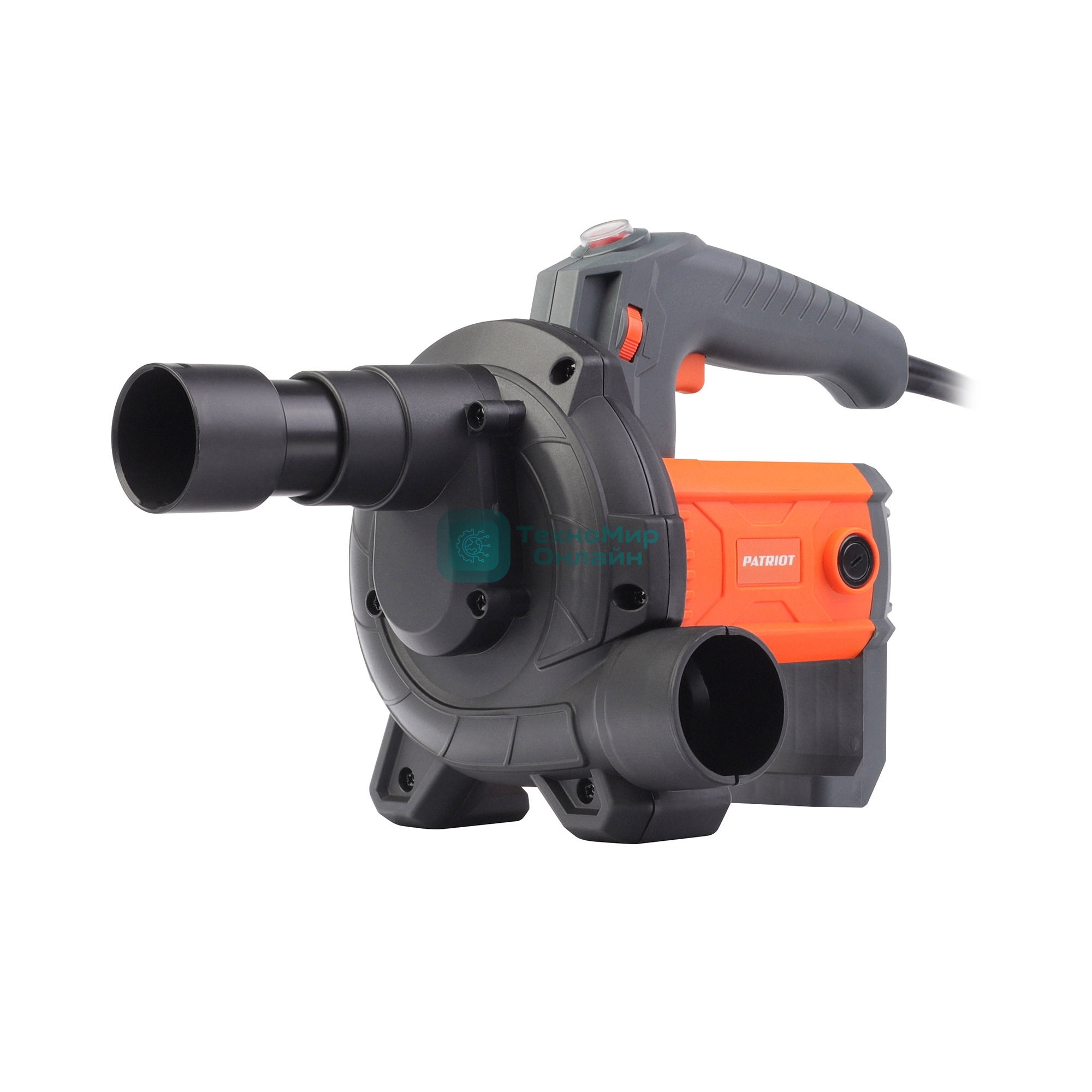 Система удаления пыли и стружки PATRIOT DSS-60 Expert, 750 Вт., мешок 60 л, совместима с шлангами диам. 32мм, компактная, 2,2 кг, кейс