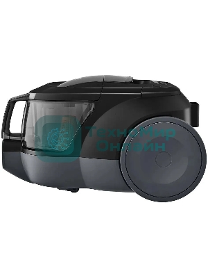 Пылесос LG VC5316NNTS серебристый/черный, 330/1600 Вт, уборка сухая, пылесборник контейнер 1.3 л