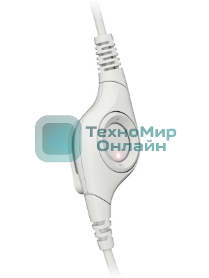 Гарнитура Logitech H390 белый, проводная, USB