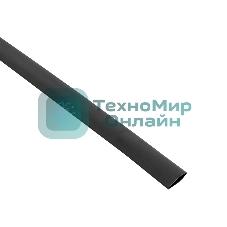 Термоусаживаемая трубка ТУТк с клеевым слоем нг 12/4 черная в отрезках по 1м EKF PROxima