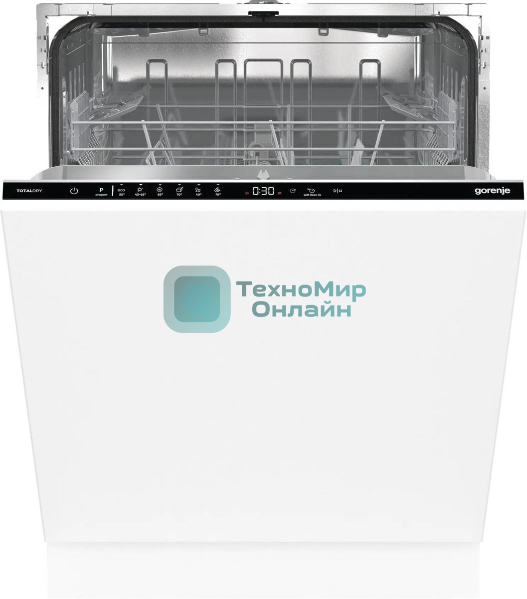 Встраиваемая посудомоечная машина Gorenje GV642D90, черный, 59.8 см, 14 компл., 45 дБ, класс A+++