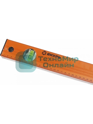 Уровень алюминиевый 2000мм фрезерованный 3 глазка Вихрь