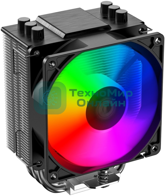 Кулер для процессора ID-COOLING SE-903-XT FRGb черный 92мм алюминий/медь 2200rpm 26db 4-pin 130W 123мм