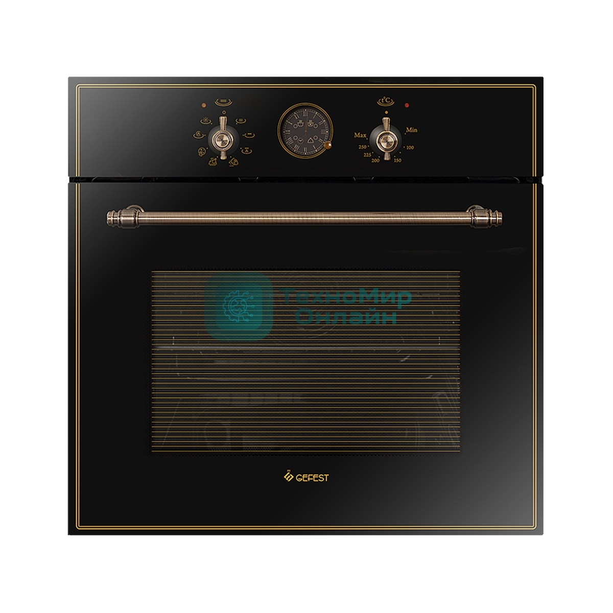 Духовой шкаф электрический встраиваемый Gefest ЭДВ ДА 622-02 К83 черный