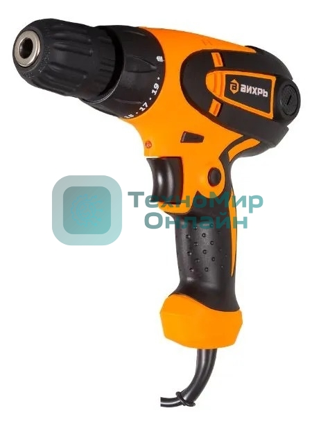 Дрель-шуруповерт Huter СШ-2055 900/72/16/8, 550 Вт, 20 Нм, щеточный