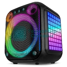 Портативная колонка SVEN PS-880, черный, 1.0, 110 Вт (RMS), Bluetooth, FM, USB, microSD, LED-дисплей, аккумулятор