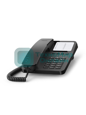 Телефон проводной Gigaset DESK400 черный